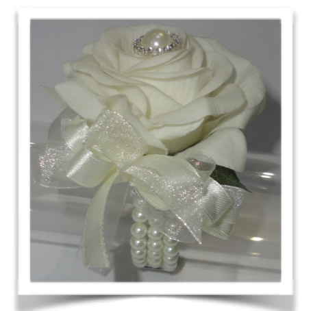 Fresh Touch Rose prom Corsage, Elegant Wrist Corsage